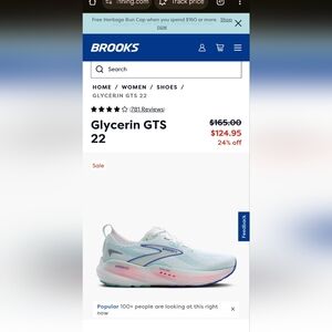 Brooks Glycerin GTS 22 Running Shoes